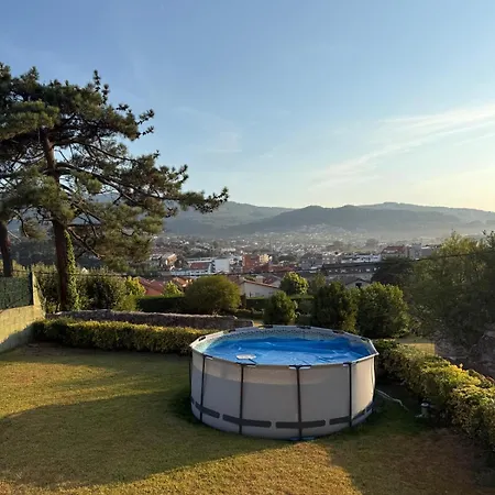 Casa Con Jardin Y Piscina, A 5 Min De Playa America *