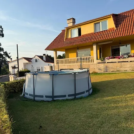 Feriehus Casa Con Jardin Y Piscina, A 5 Min De Playa America
